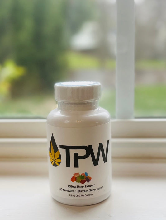 TPW Daytime 750mg Full Spectrum CBD Gummies