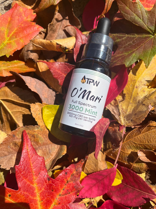 O'mari Mint Flavored Full Spectrum CBD Tincture