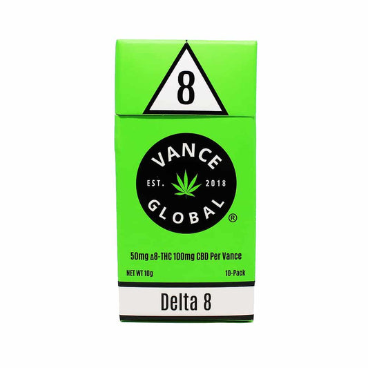 Vance Global Delta-8  THC Cigarettes 50mg Delta-8 100mg CBD